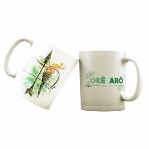 Caneca Okê Arô Oxóssi Personalizada 325ml