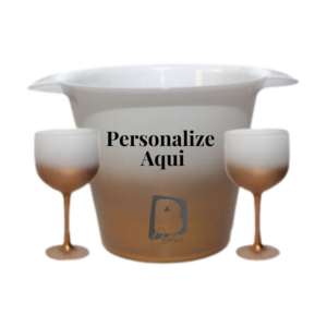 Balde de Gelo Jateado de 4.5L