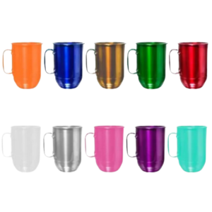 Copo de Chopp de Alumínio para sublimação 500ml