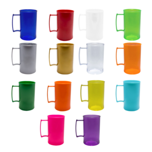 Copo de Chopp de Acrilico Personalizado 450ml