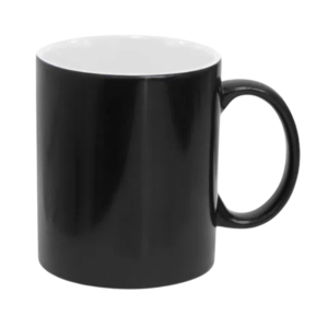 Caneca Mágica Preto Brilho 475ml
